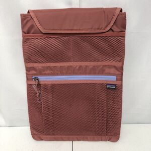 Patagonia Refugio 13” Laptop Tablet Sleeve Case Zip Mesh Pocket Rose